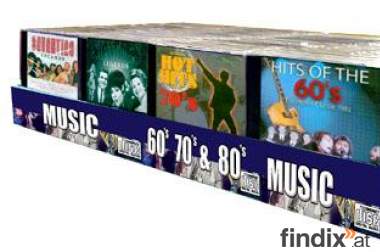 100 CDs 60er 70er und 80er Jahre - Neuware