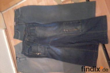 3 Damen Jeans Gr 38/40 2x neu und gut gebrauchte