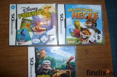 3 Nintendo Ds Spiele (Oben,Disney Friends,Ab durch 