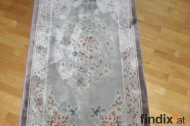 3-teiliges Teppich-Set aus feiner China-Seide