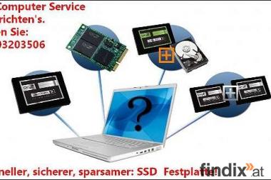 Aufrüstung für Laptops mit moderner SSD Festplatte