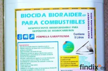 Biocida Bioraider: bactericida para combustibles alto