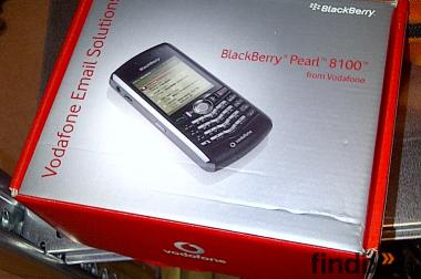 Blackberry 8100 mit Ladekabel