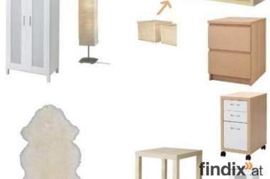 Diverse Ikea-Möbel in neuwertigem Zustand