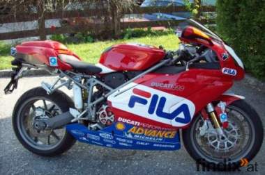 Ducati 999 (S*) Biposto im Fila Design nur 4120Km 