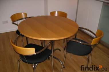 Essgruppe, Tisch mit 4 Stühlen zu verkaufen