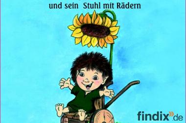 Kinderbuch "Troll Faxi und sein Stuhl mit Rädern"