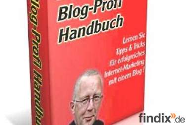 Kostenloses Ebook: Blog-Profi-Handbuch