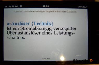 Lexikon Elektronik: Ist auf iPhone / iPad mit iBooks 