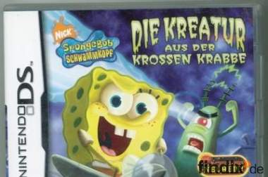 Nintendo DS Spiel Spongebob Die Kreatur aus der 