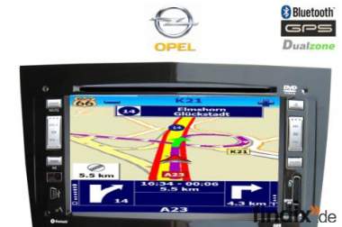 OPEL Astra Vectra Zafira GPS Multimedia Nachrüst 