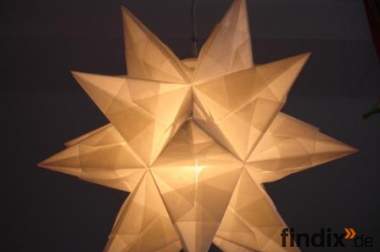 Origami Stern Lampe