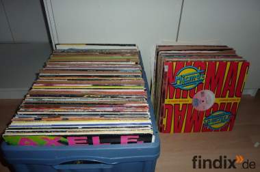 Schallplatten Sammlung 196 Stück LP und Maxis aus 