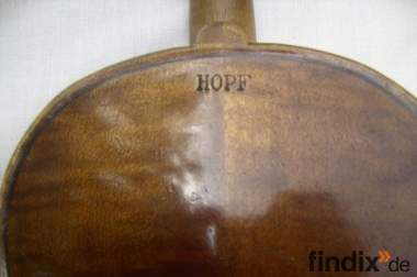 Schöne, alte Hopf-Geige in gutem Zustand zu 