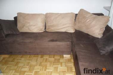 Schöne braune Couch zu verkaufen