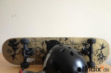Skateboard + Helm