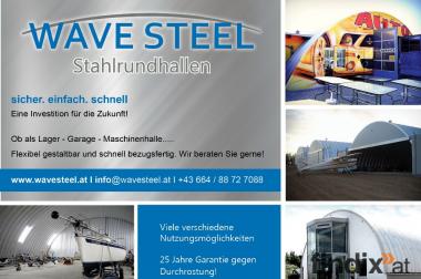Stahlhalle/ Hallensystem/ Stahlrundhalle als Garage