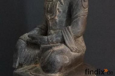 Suche 1 grosse antike Bronzefigur aus Asien