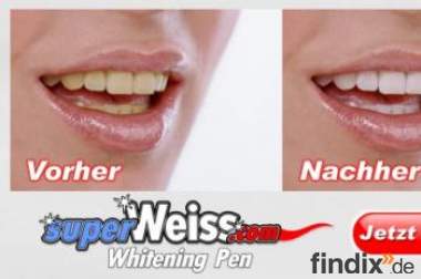 Super weiße Zähne für Alle!