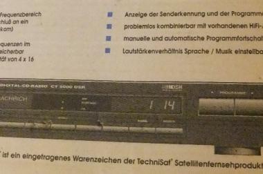 TechniSat CT 5000 DSR, Digital-CD-Radio mit 