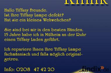 Tiffany Lampen Reparatur Nrw Bleiverglasung Fusing 