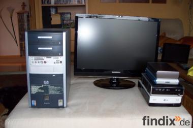 Verkaufe Computer mit Monitor
