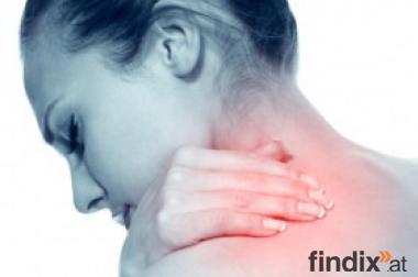 Verspannte Nackenmuskulatur kann durch Massagen 