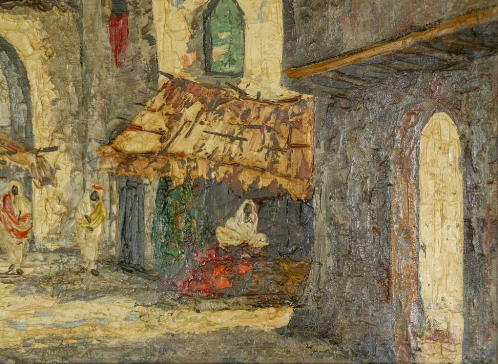Orientalische Altstadt Ölgemälde B006 - 882936