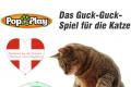 Elektr. Katzenspielzeug Mäusejagd Guck Guck Zuhause Katze TV Hit