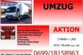 Möbeltransport Umzug In-&Ausland 2 Mann + LKW 30 €/h*069918158963