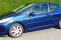Peugeot 207 1,6 HDI FAP Sport 84400km Limousine blau 3-Türer