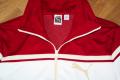 Puma Trainingsjacke rot/weiß - Rarität aus den 80er