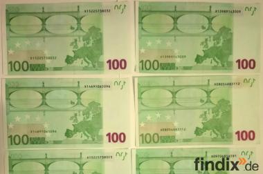 100 Euro Schein Geldschein Banknote X Serie 