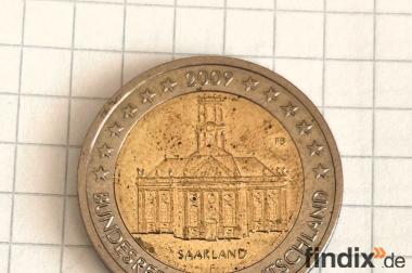 2 € Münze Saarland 2009