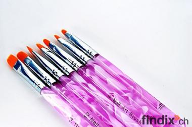 7er Nail Art Pinsel Nailart