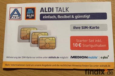 ALDI Talk Prepaid SIM Karte gebraucht mit 10, 00 EUR 