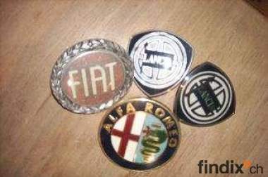 Alfa Romeo, Lancia , Fiat embleme, für sammler
