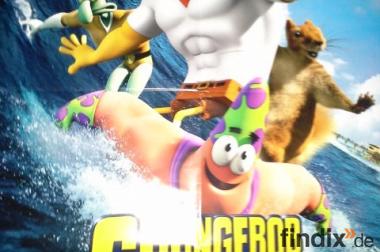 Antonio Banderas Spongebob Schwammkopf 3D Kinoplakat 