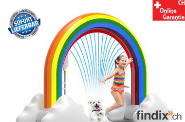 Aufblasbarer Regenbogen Wassersprinkler Spielzeug 