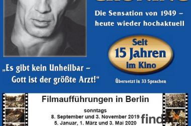 Berlin. Dokumentarfilm über Bruno Gröning: Wer 