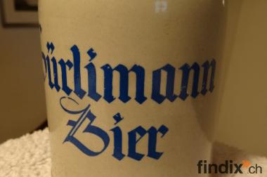 Bierkrug Brauerei Hürlimann ZH