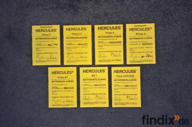 Blanko Betriebserlaubnis BE Hercules Prima, 