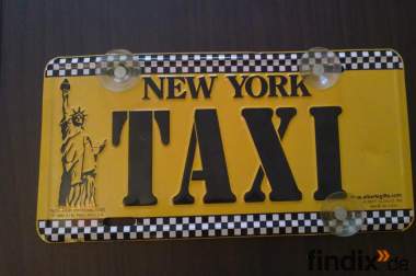 Blechschild New York Taxi