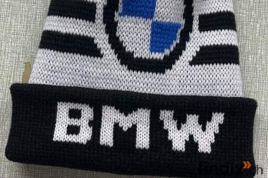 BMW Bommelmütze Mütze Kappe Winter Kleidung Fan 