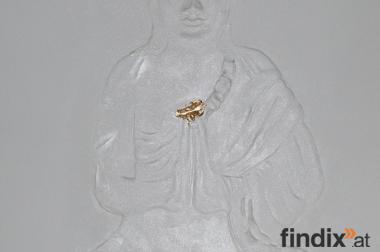 Buddah Relief  Bild vergoldet