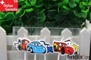 Cars Lightning McQueen Geburtstag Kerzen Set Kuchen 