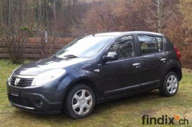 Dacia Sandero 1.6 in anthrazit metallic zu verkaufen