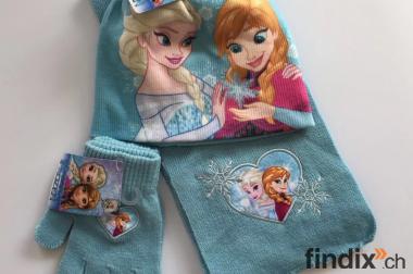 Disney Die Eiskönigin Anna und Elsa Mütze Beanie 