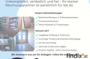 Entrümpelung Räumung Verlassenschaften in Wien & 