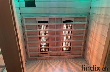 Infrarot Sauna Massage Berührung sich verwöhnen 
